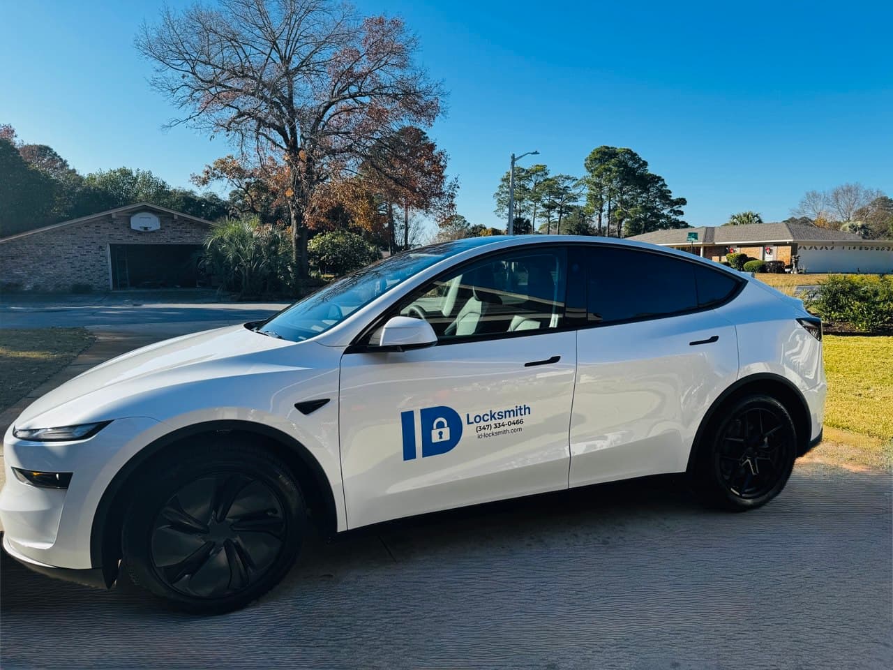 ID Locksmith mobile service vehicle